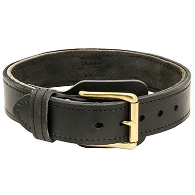Leather Collar with brass hardware